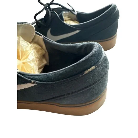 Nike SB Zoom Janoski OG+ Blue Suede Skate Shoes Gum Sole Size 9.5 - Picture 4 of 10